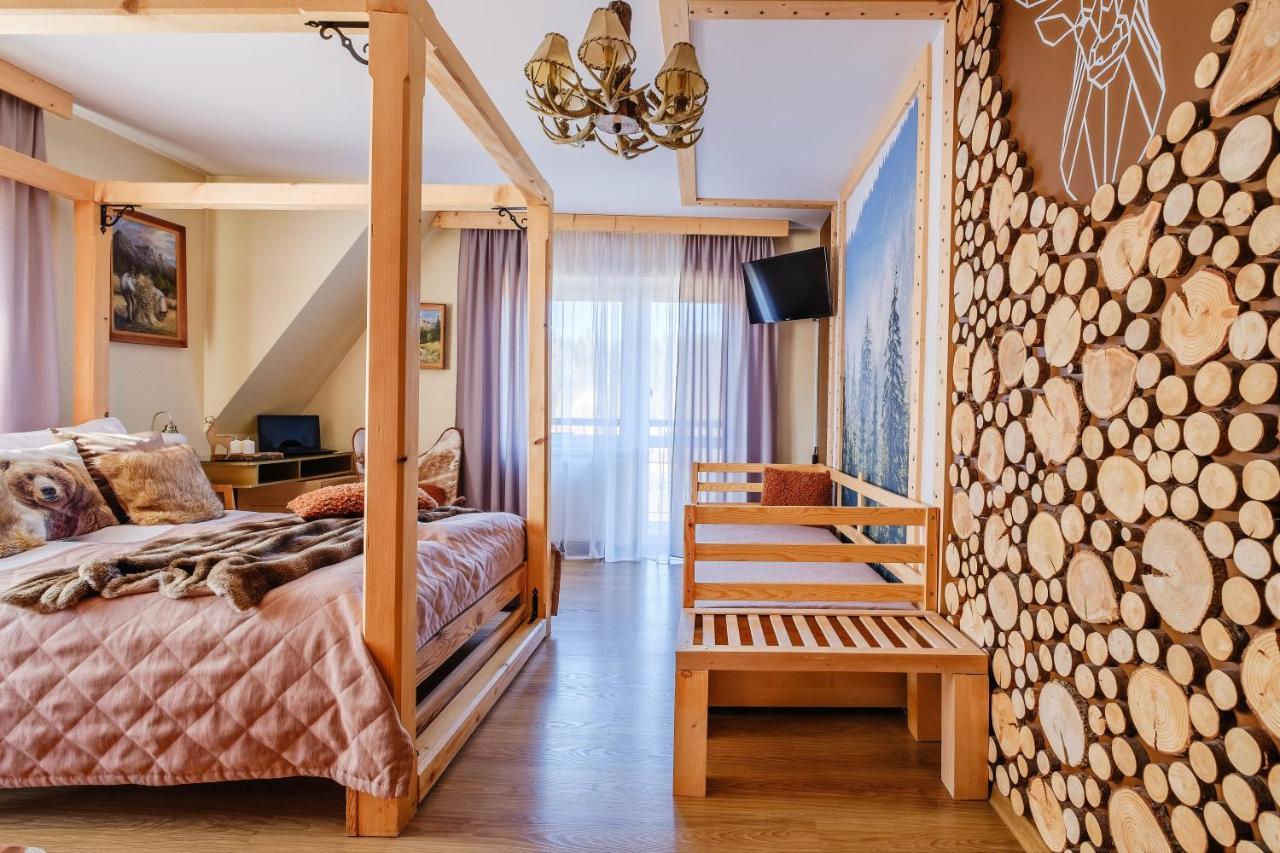 Willa Jodla Jacuzzi&Sauna Poronin Bagian luar foto