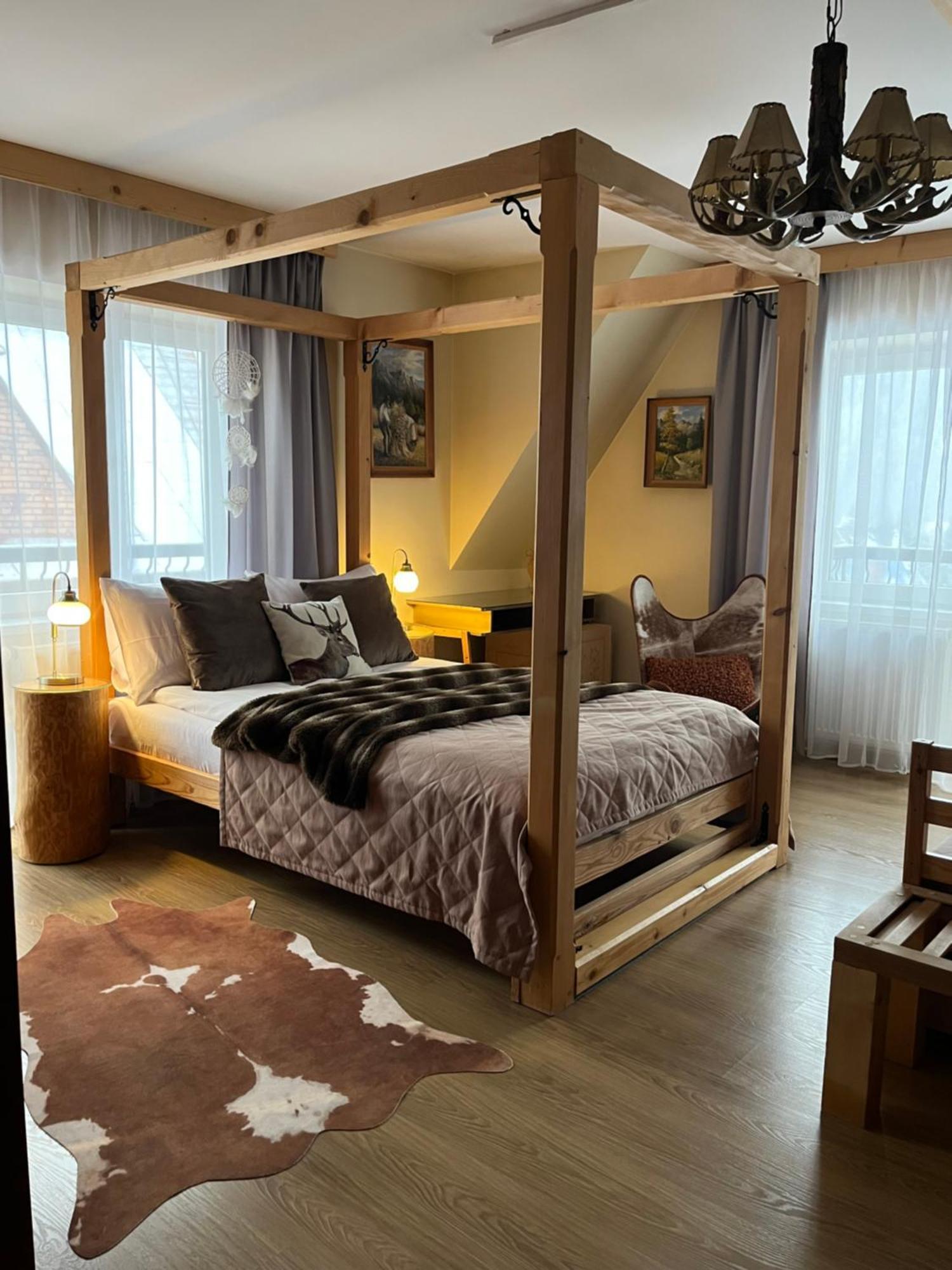 Willa Jodla Jacuzzi&Sauna Poronin Bagian luar foto